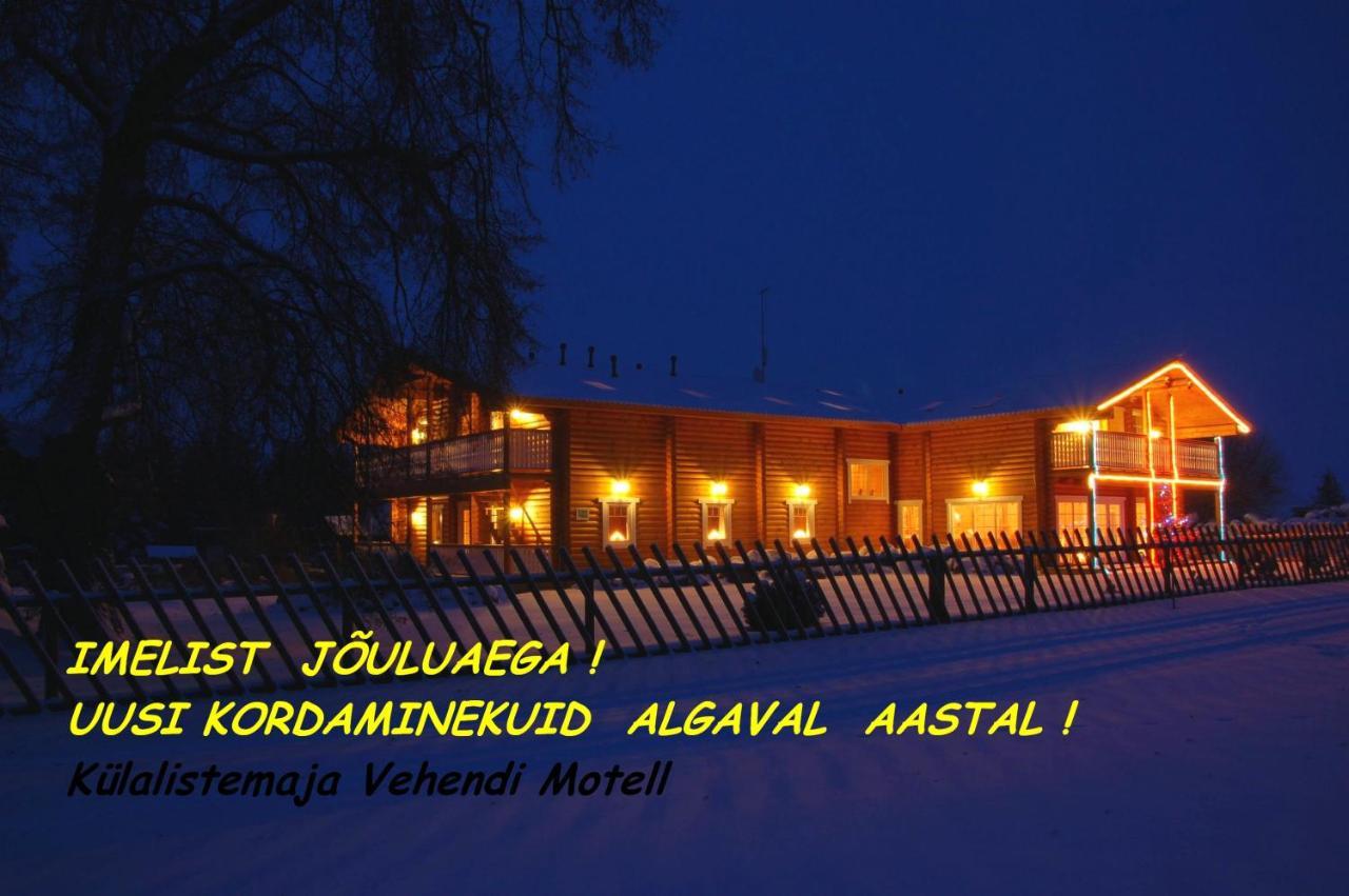 Kuelalistemaja Vehendi Motell Exteriör bild